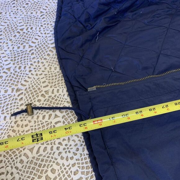 Vintage Dallas Cowboys NFL Jacket Big Logo Starter Gray White Blue *broken zip - Picture 10 of 13